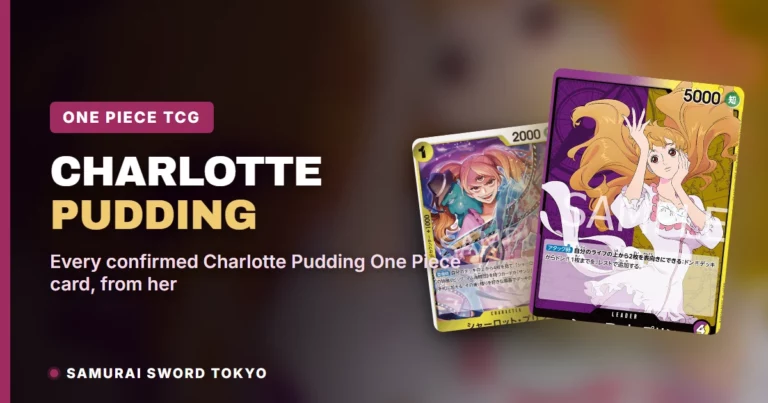 Charlotte Pudding One Piece Cards Guide: Every Printing