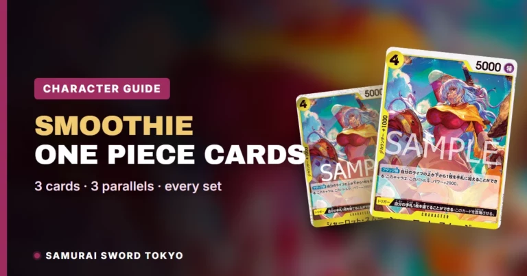 Charlotte Smoothie One Piece Cards Guide: Every Card, Parallel & Set (2026)