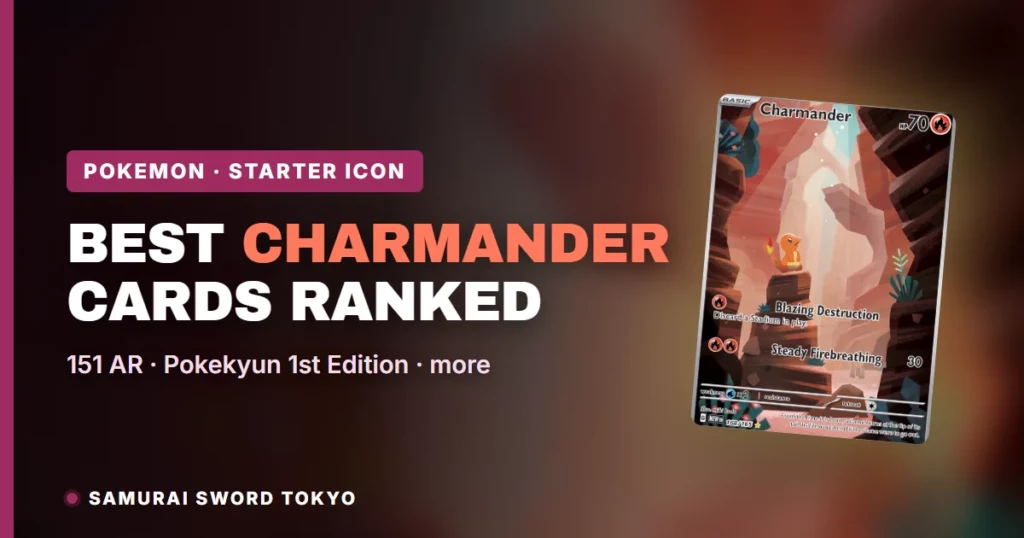 Best Charmander Cards: 151 AR, Pokekyun 1st Edition & More