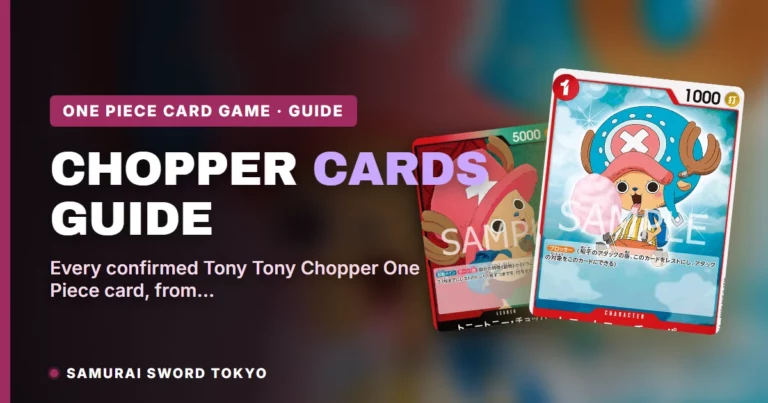 Tony Tony Chopper One Piece Cards Guide: Every Printing, Leader Card & OP-17
