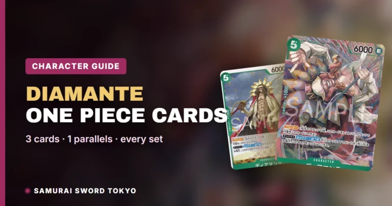 Diamante One Piece Cards Guide: Every Card, Parallel & Set (2026)