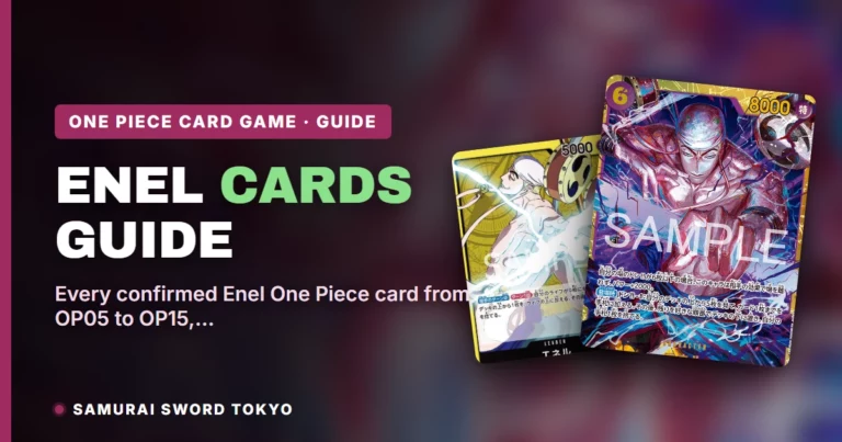 Enel One Piece Card Guide: Every Printing from OP05 to OP15