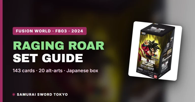 FB03 Raging Roar Guide: Card List Breakdown & Japanese Box