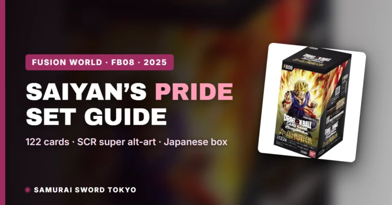 FB08 Saiyan’s Pride Guide: SCR Alt-Arts & Japanese Box