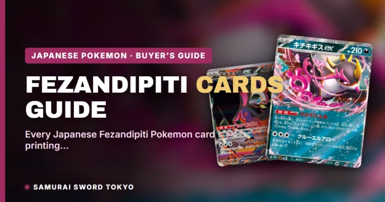 Fezandipiti Pokemon Card Guide: Every Japanese Printing