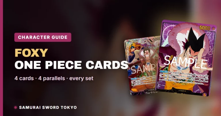 Foxy One Piece Cards Guide: Every Card, Parallel & Set (2026)
