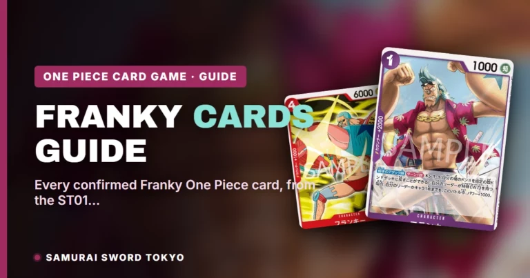 Franky One Piece Cards Guide