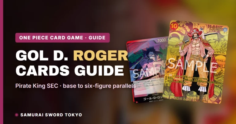 Gol D. Roger One Piece Cards Guide: Pirate King SEC & Key Printings