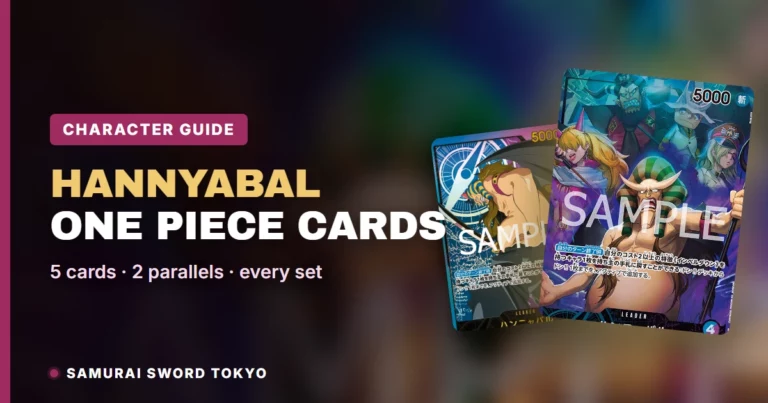 Hannyabal One Piece Cards Guide: Every Card, Parallel & Set (2026)