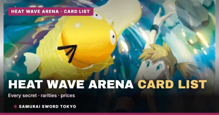 Heat Wave Arena (SV9a) Complete Card List: All 92 Cards