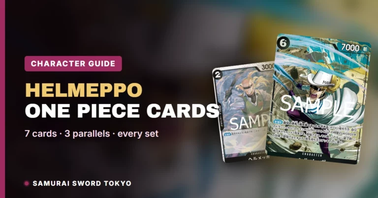 Helmeppo One Piece Cards Guide: Every Card, Parallel & Set (2026)