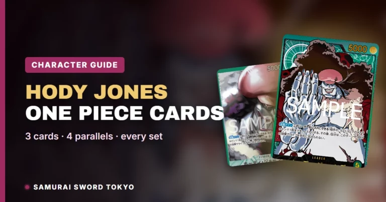 Hody Jones One Piece Cards Guide: Every Card, Parallel & Set (2026)