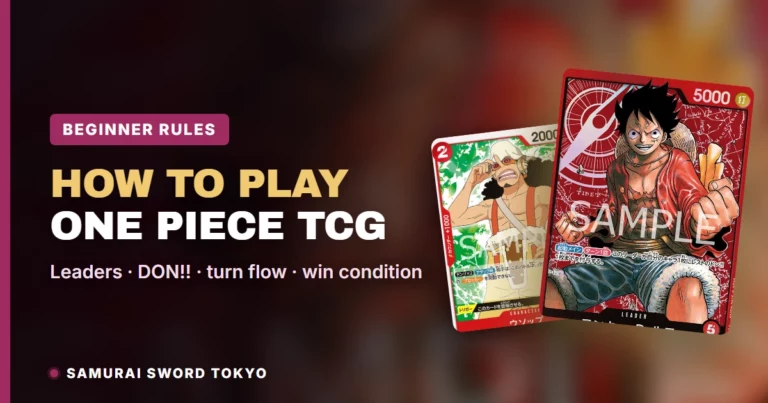 How to Play the One Piece Card Game: Beginner Rules Guide