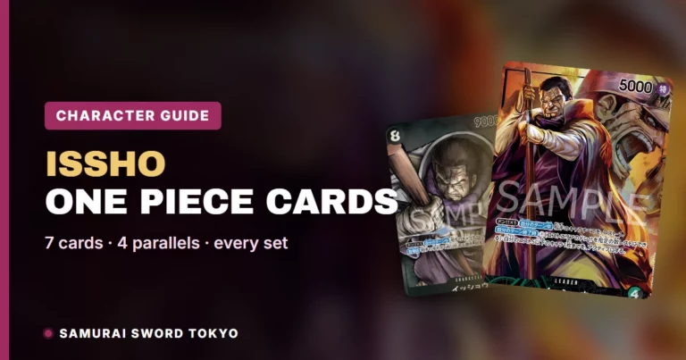 Issho One Piece Cards Guide: Every Card, Parallel & Set (2026)