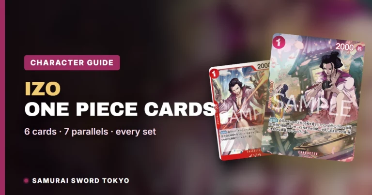 Izo One Piece Cards Guide: Every Card, Parallel & Set (2026)