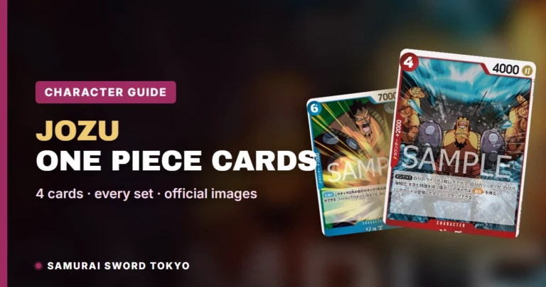Jozu One Piece Cards Guide: Every Card, Parallel & Set (2026)