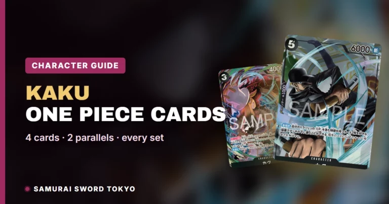 Kaku One Piece Cards Guide: Every Card, Parallel & Set (2026)