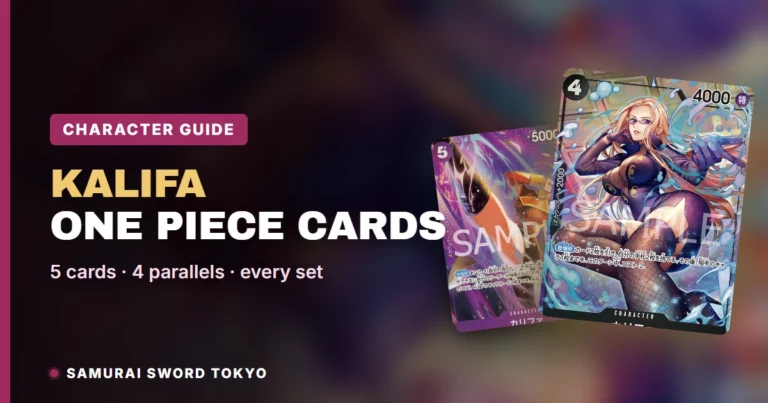 Kalifa One Piece Cards Guide: Every Card, Parallel & Set (2026)
