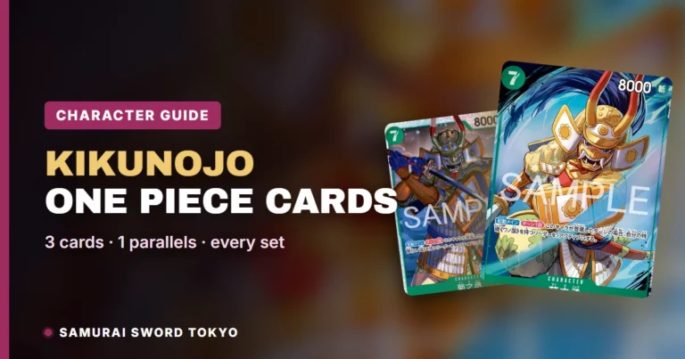 Kikunojo One Piece Cards Guide: Every Card, Parallel & Set (2026)