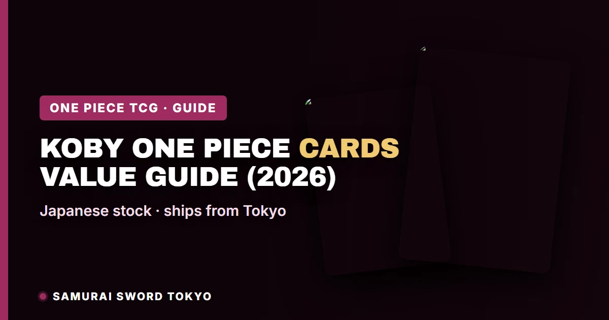 Koby One Piece Card Game guide showing the EB04-044 EGGHEAD CRISIS SR-SP comic parallel print