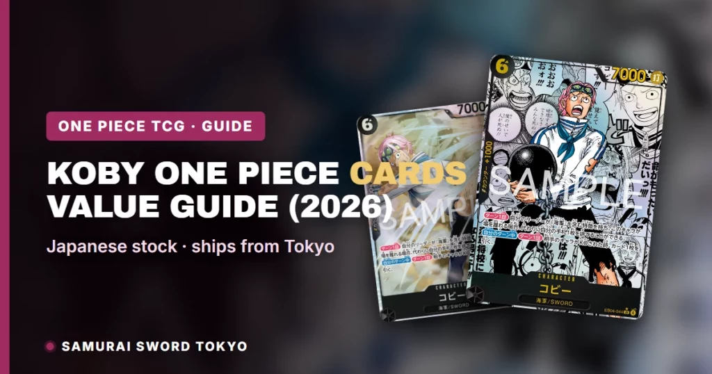 Koby One Piece Cards: Value Guide (2026)