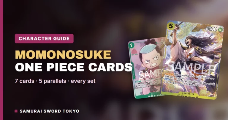 Kouzuki Momonosuke One Piece Cards Guide: Every Card, Parallel & Set (2026)