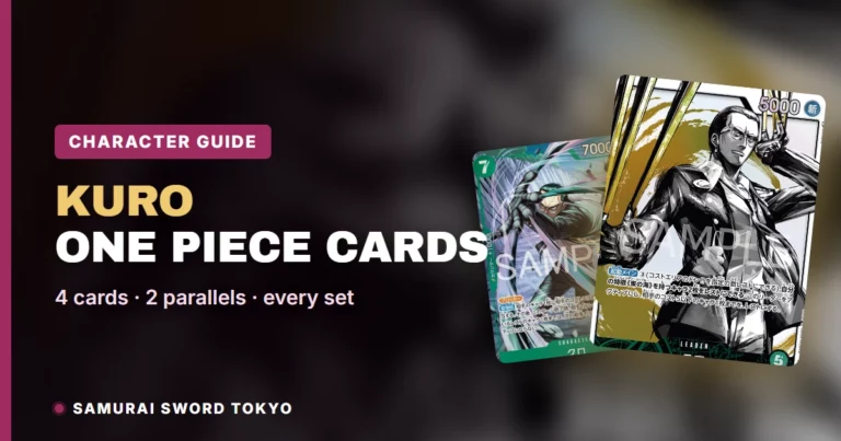 Kuro One Piece Cards Guide: Every Card, Parallel & Set (2026)