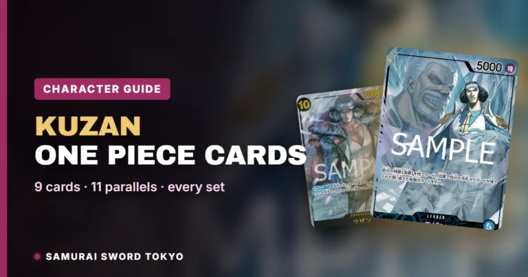 Kuzan One Piece Cards Guide: Every Card, Parallel & Set (2026)