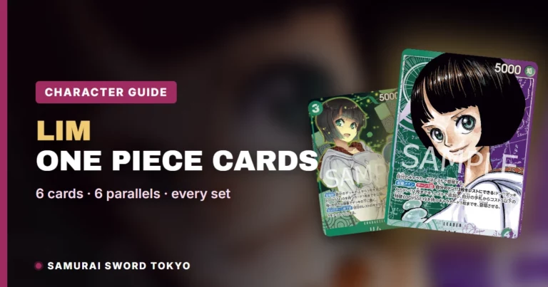 Lim One Piece Cards Guide: Every Card, Parallel & Set (2026)
