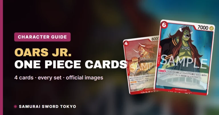Little Oars Jr. One Piece Cards Guide: Every Card, Parallel & Set (2026)