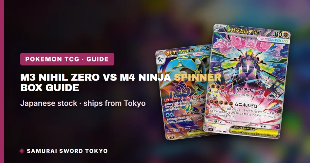 M3 Nihil Zero vs M4 Ninja Spinner: Box Guide