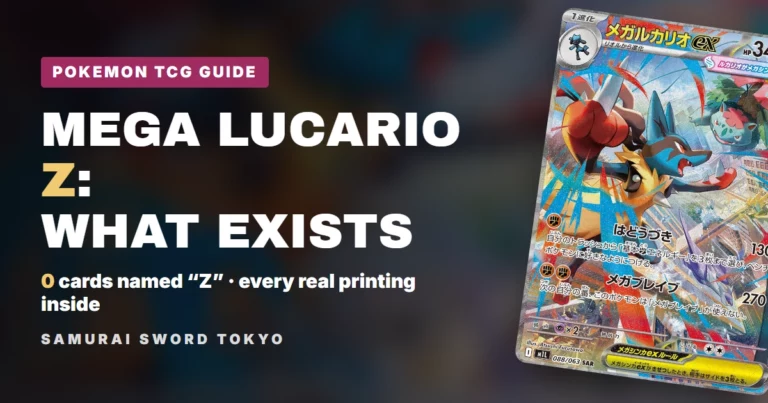 Mega Lucario Z in the Pokemon TCG: What Exists & What’s Coming