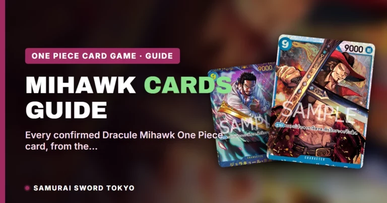Dracule Mihawk One Piece Cards Guide: Every Printing & Leader