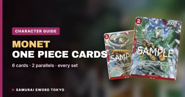 Monet One Piece Cards Guide: Every Card, Parallel & Set (2026)