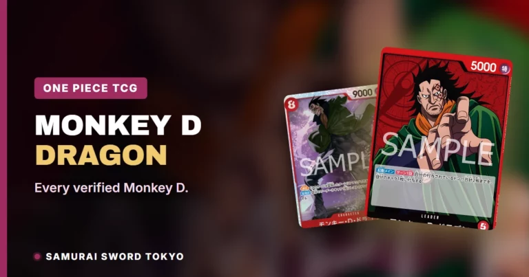 Monkey D. Dragon One Piece Cards Guide