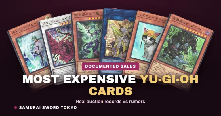 The Most Expensive Yu-Gi-Oh Cards: Documented Sales & OCG Grails