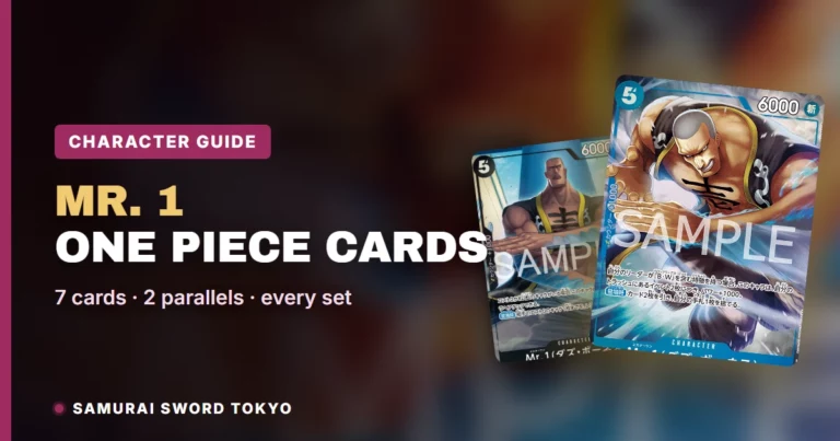 Mr. 1 (Daz Bonez) One Piece Cards Guide: Every Card, Parallel & Set (2026)