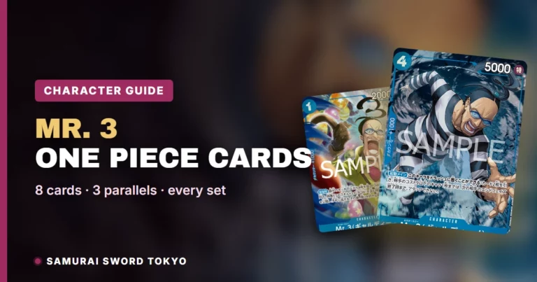 Mr. 3 (Galdino) One Piece Cards Guide: Every Card, Parallel & Set (2026)