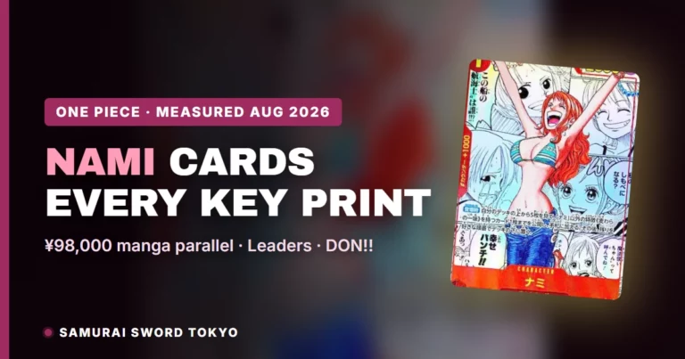 Nami One Piece Cards: Manga Parallel, Leaders & Every Key Print