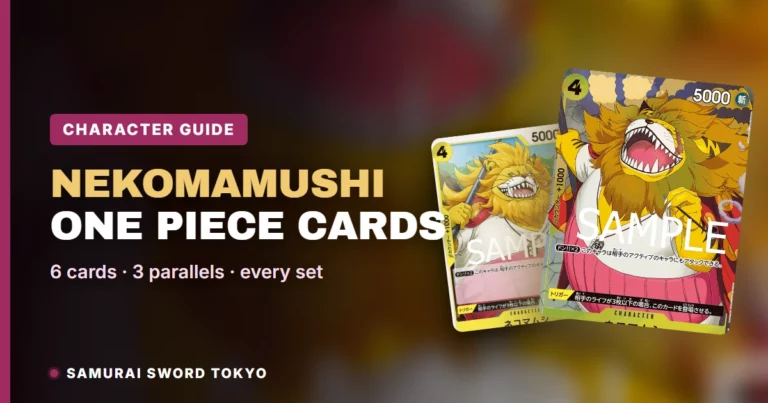 Nekomamushi One Piece Cards Guide: Every Card, Parallel & Set (2026)