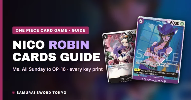 Nico Robin One Piece Cards Guide (OP Card Game): Every Robin Card & Prices