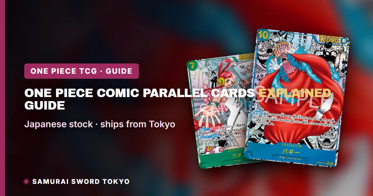 One Piece Comic Parallel Cards Explained