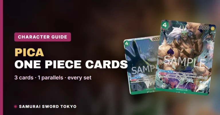 Pica One Piece Cards Guide: Every Card, Parallel & Set (2026)