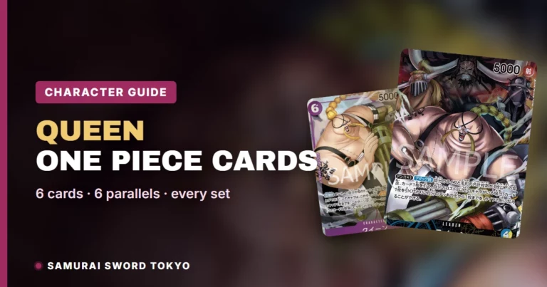 Queen One Piece Cards Guide: Every Card, Parallel & Set (2026)