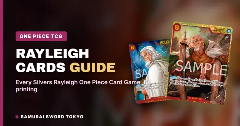 Silvers Rayleigh One Piece Cards: Every Printing Guide
