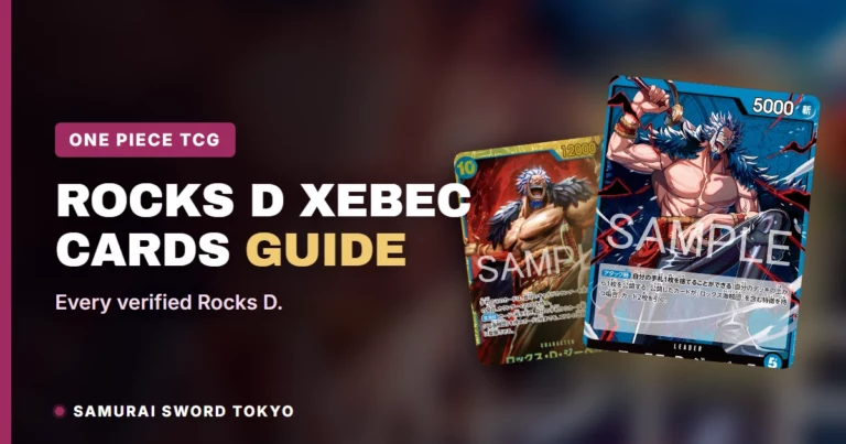 Rocks D. Xebec One Piece Card Guide: OP17-118 SEC