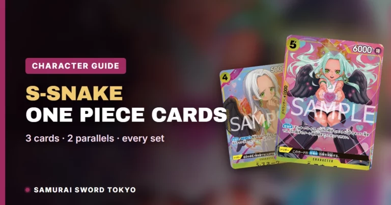 S-Snake One Piece Cards Guide: Every Card, Parallel & Set (2026)