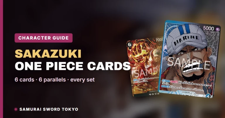 Sakazuki One Piece Cards Guide: Every Card, Parallel & Set (2026)