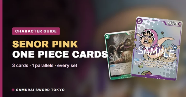 Senor Pink One Piece Cards Guide: Every Card, Parallel & Set (2026)