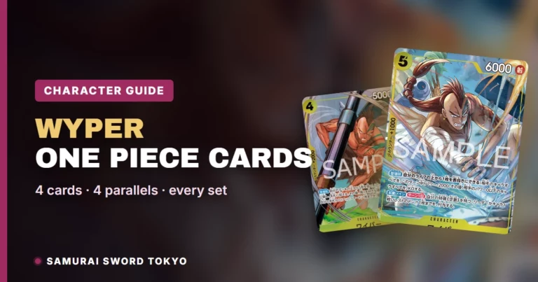Wyper One Piece Cards Guide: Every Card, Parallel & Set (2026)